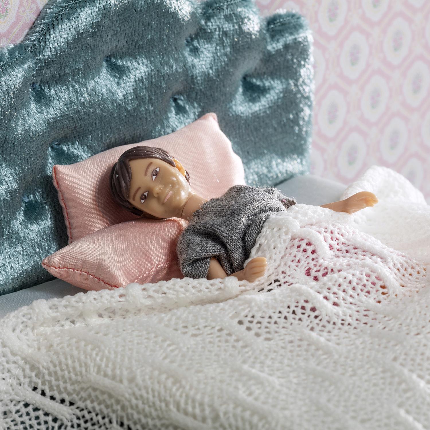 Набор мебели для кукольного домика – Спальня  